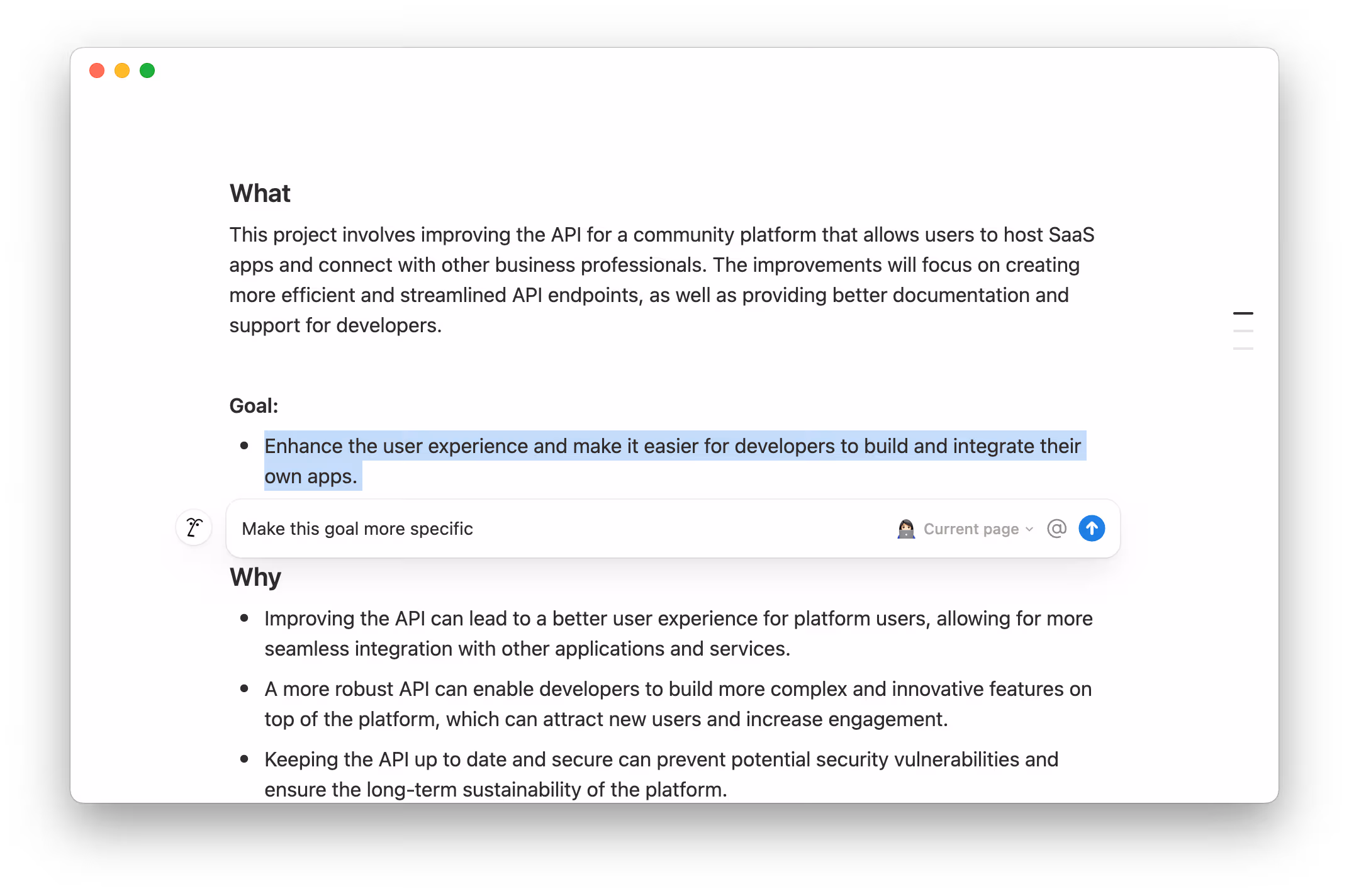 hc: notion ai inline