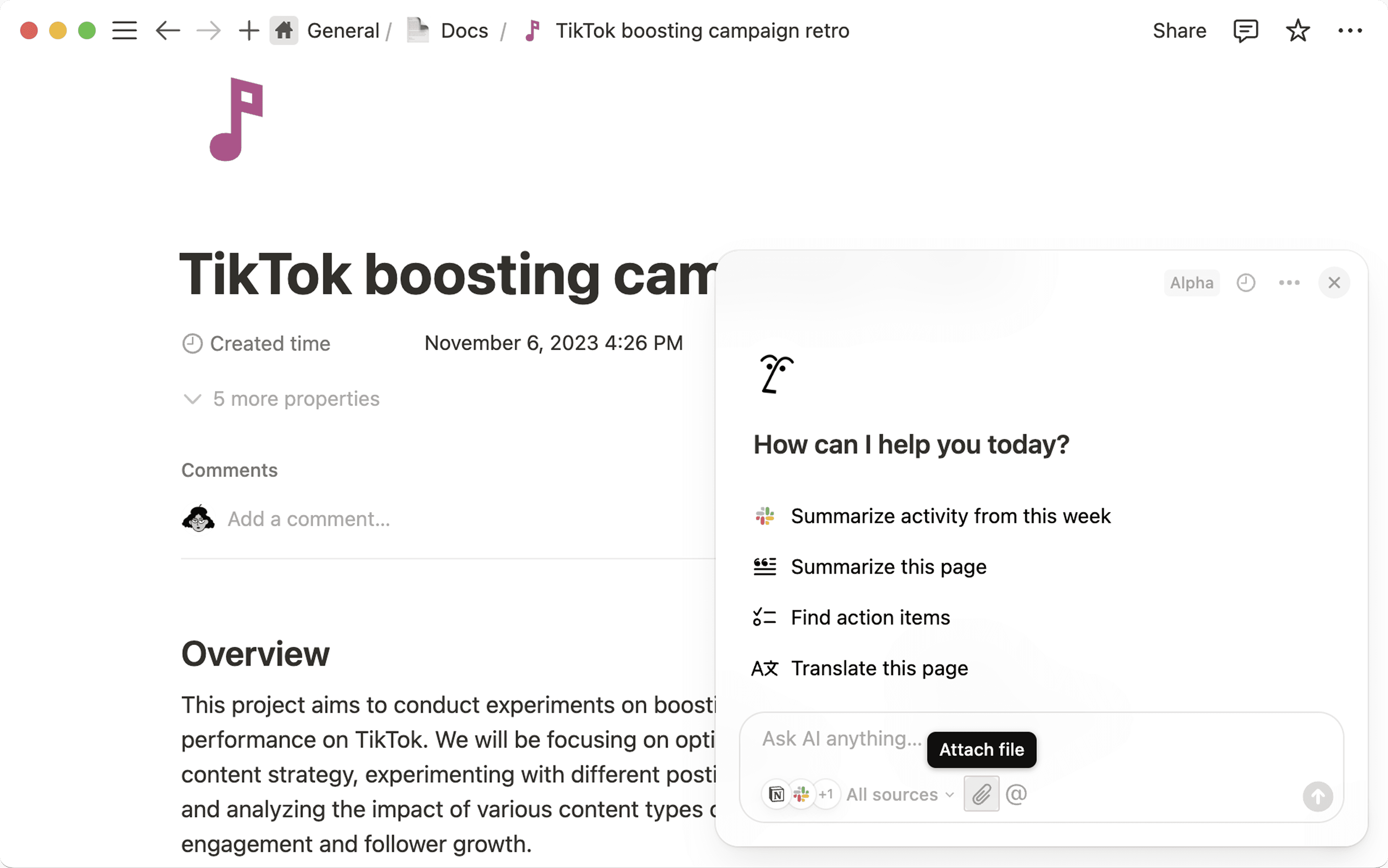 hc: upload file to notion ai