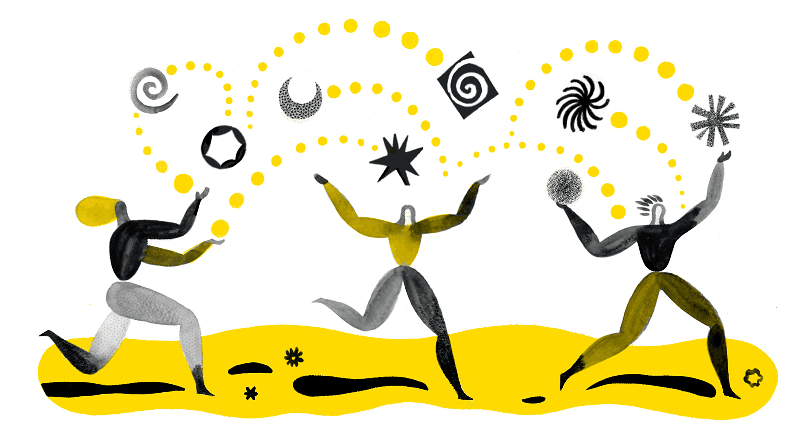 Covid hero illustration