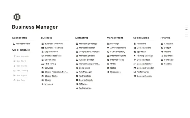 Business Manager