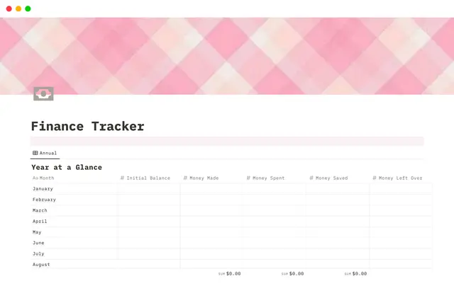 Finance Tracker